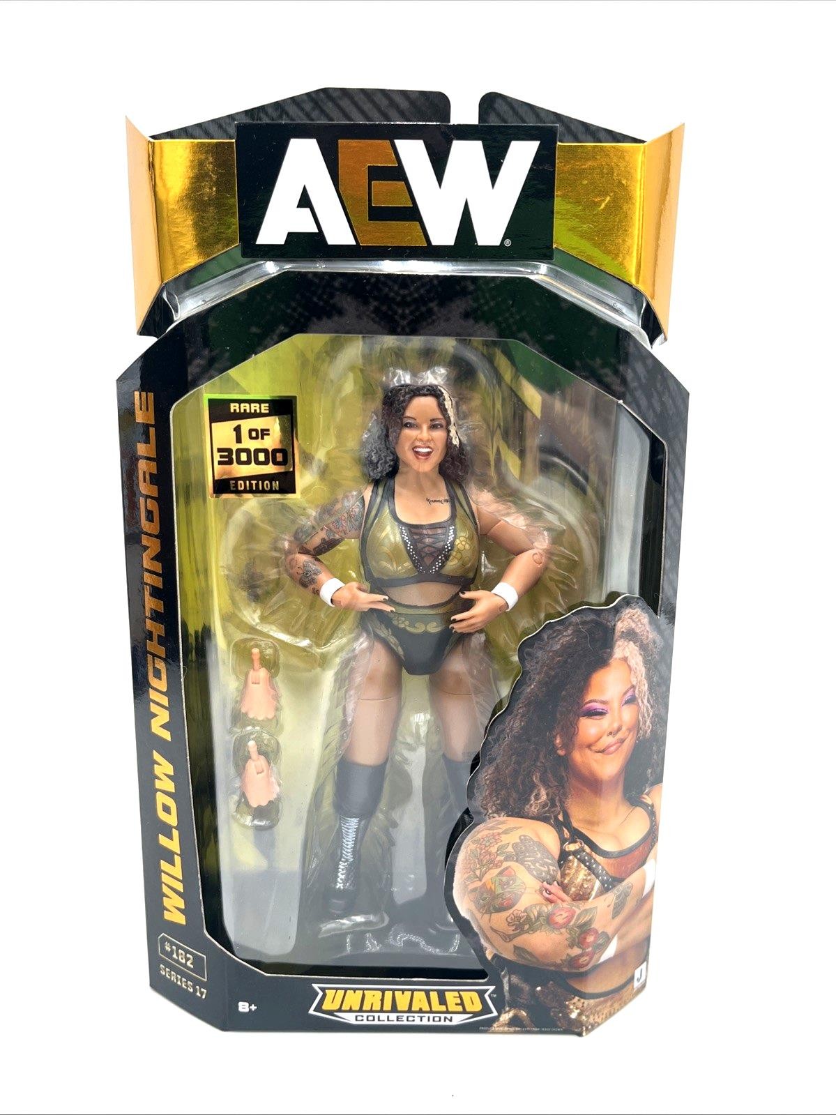 AEW Unrivaled Willow Nightingale 182 Limited Edition 3000 Chase Rare Series 17