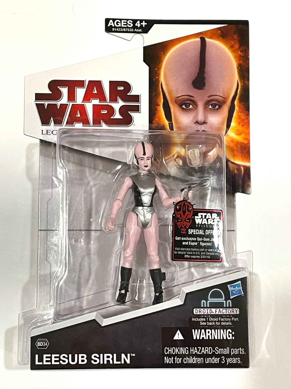 Star Wars Leesub Sirlin Legacy Collection Figure BD34 On Card Excellent In Case