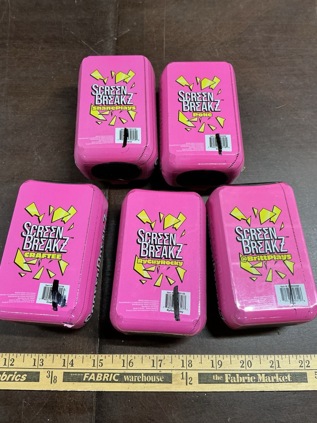Lot of 5 Brand New SBZ Screen Breakz