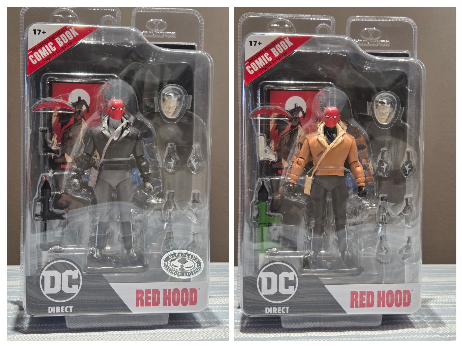 DC Multiverse – Page Punchers: Red Hood (Batman) – Regular & Platinum Edition