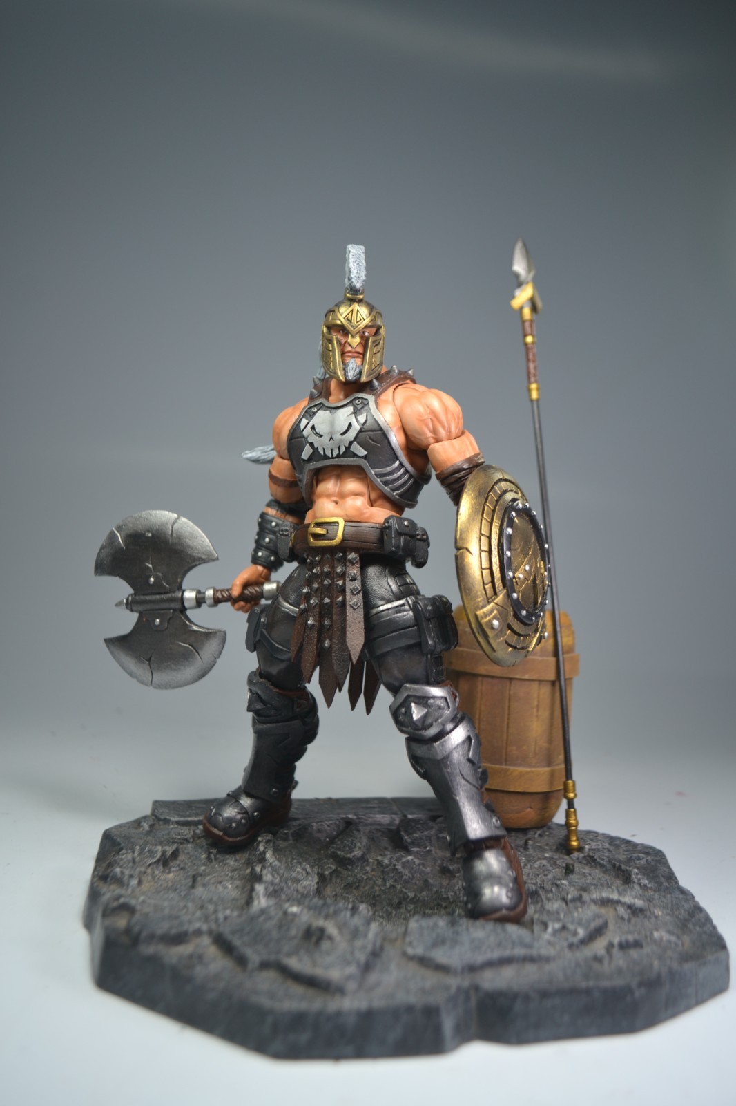 marvel legends ARES 7 inch custom figure COMISSION JOB BY TOYMAN