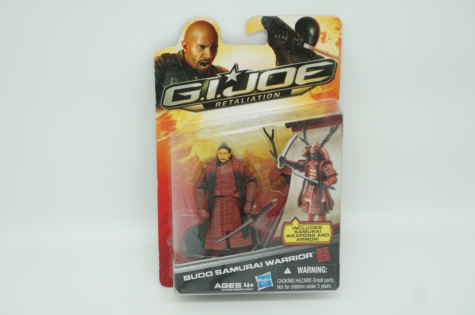 GI Joe Retaliation Budo Samurai Warrior Figure Hasbro 2012 3.75&Prime;