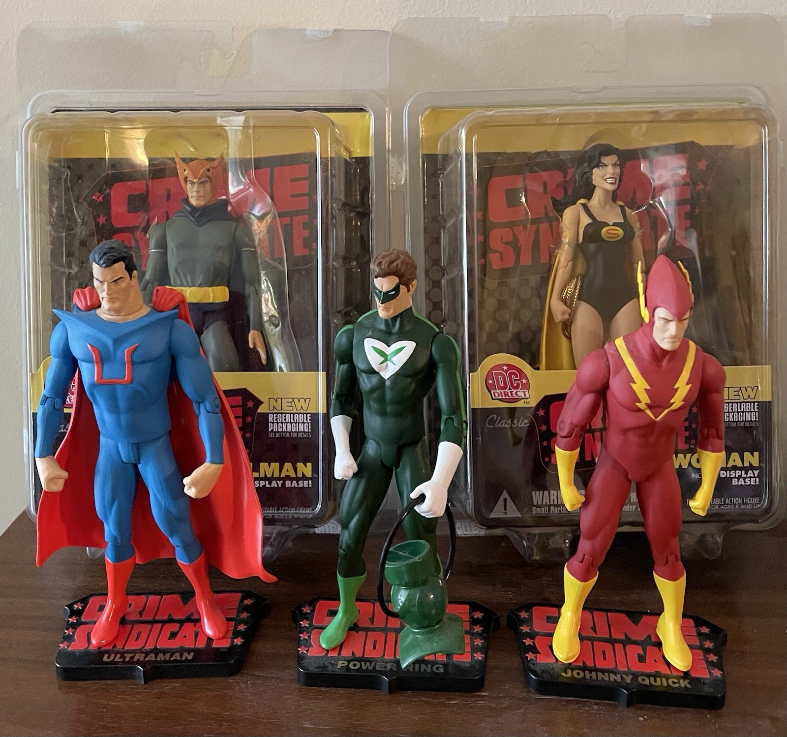 2002 DC Direct Classic Crime Syndicate Mixed Set (Complete)