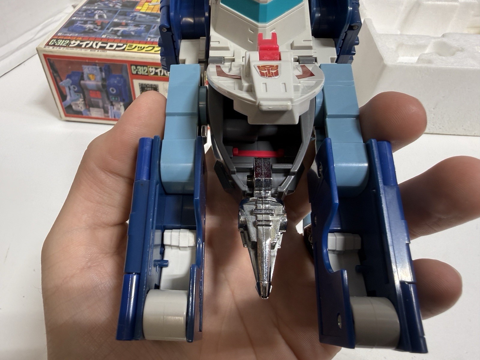 Transformers Masterforce G1 Takara C-312 Six Knight Complete