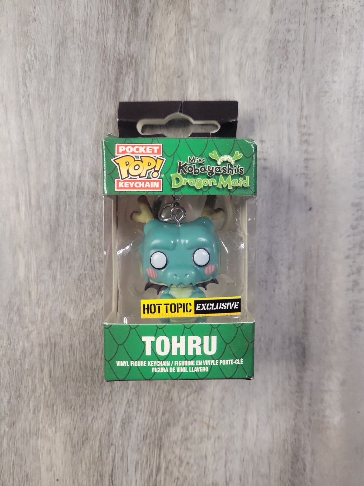 Funko Miss Kobayashi&rsquo;s Dragon Maid Tohru Pocket Pop Keychain Hot Topic Exclusive