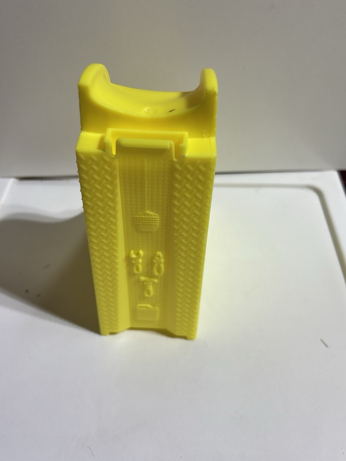 Yellow Plastic Slide Toy Figure Unknown Part Accessory