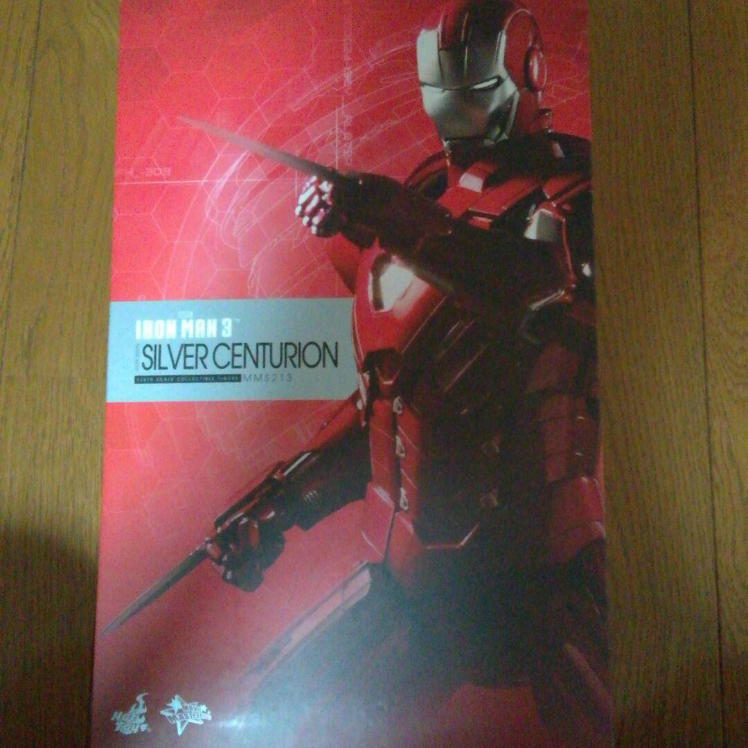 Hot Toys Movie Masterpiece Iron Man 3 Mark 33 Silver Centurion Figure MMS213