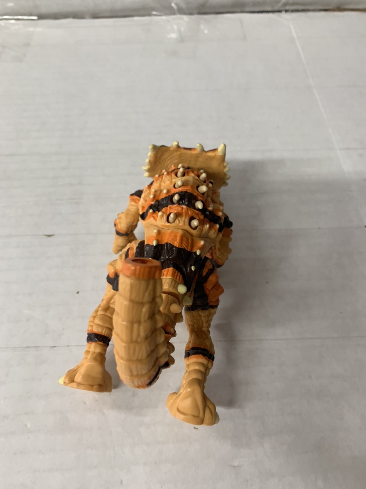 Vintage Primal Rage Armadon Orange Spiked Ball Tail Regular Spiked Tail Missile