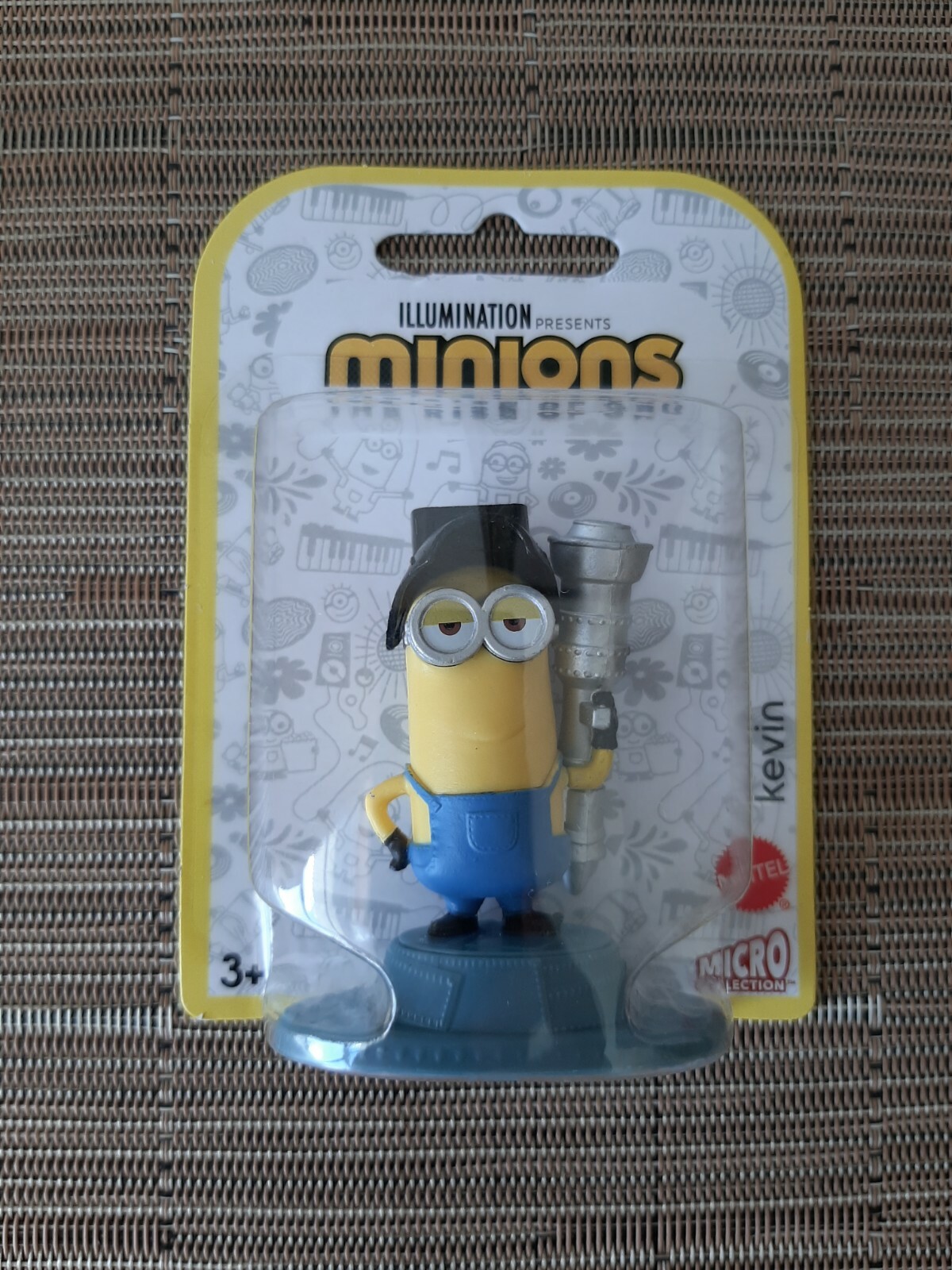 Minions Rise of Gru Kevin Micro Collection Figure Mattel Cake Topper Toy