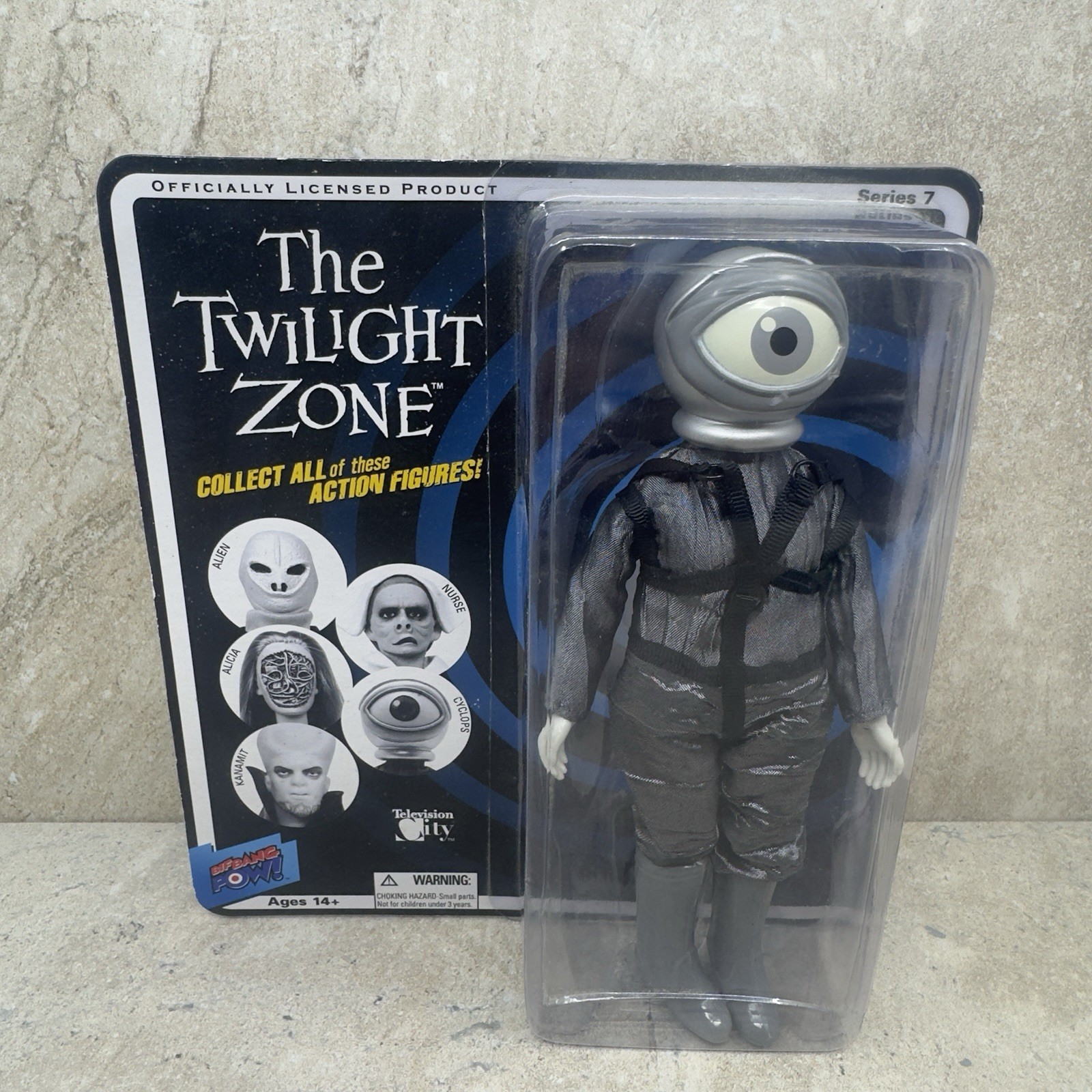 BifBangPow! Twilight Zone Cyclops 8&Prime; Figure MOC Bif Bang Pow Rod Serling