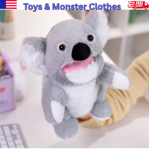 Animal Hand Puppet Plush Toy Soft Stuffed Doll Kids Gift Husky Fox Bear