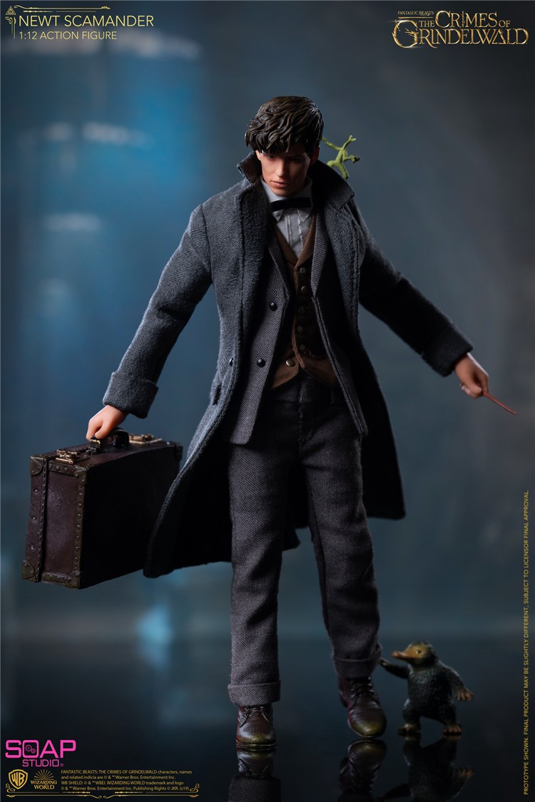 Soap Studio Newt Scamander 6in Action Figure Male Doll Model