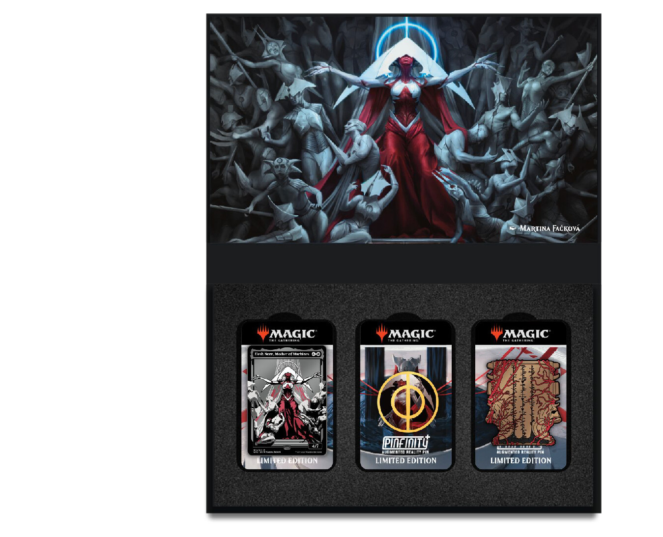 Pinfinity Magic The Gathering Boxed Limited Edition AR Pins NIB
