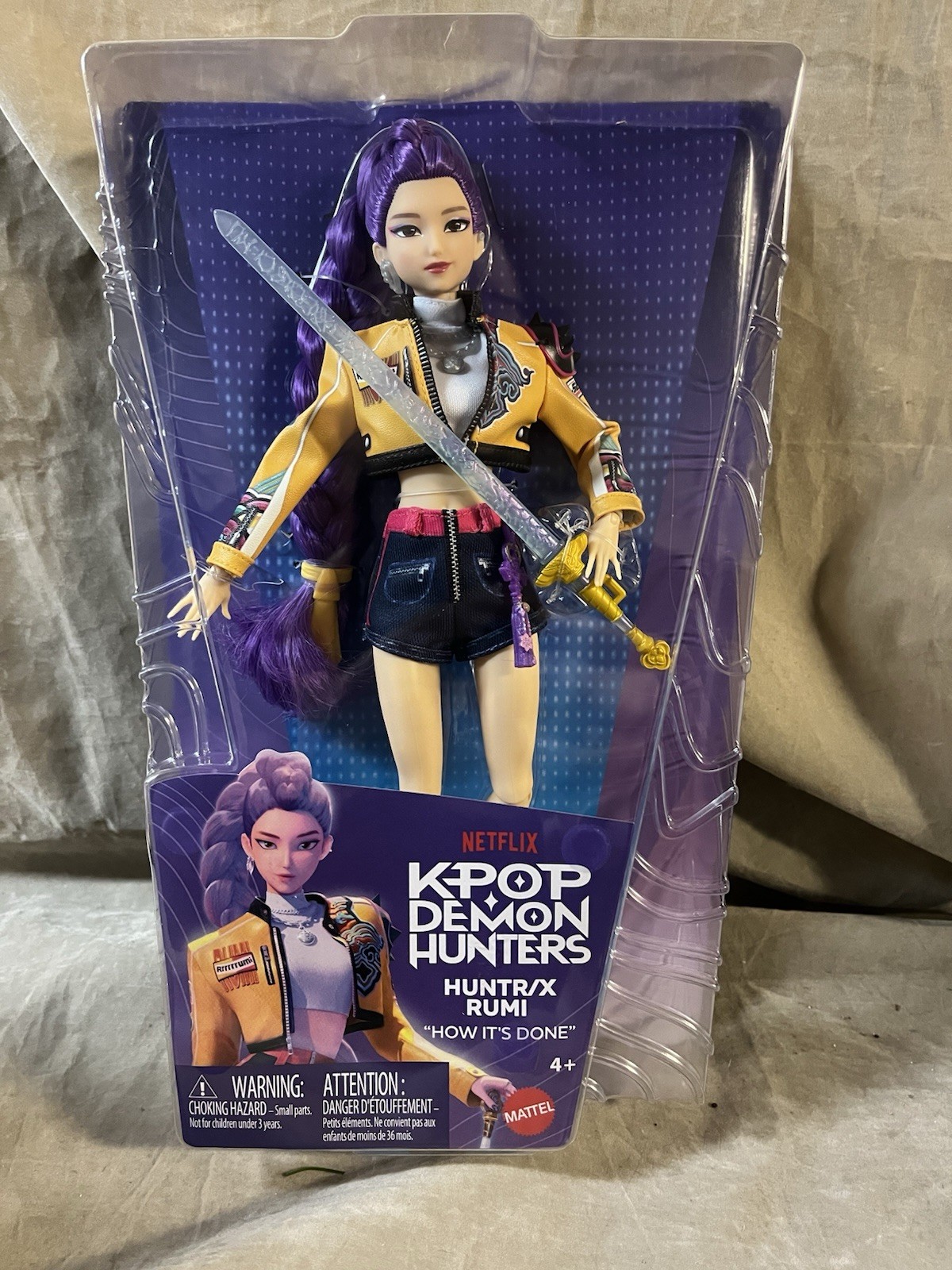 Kpop Demon Hunters Huntr/x Huntrix Rumi Doll 12” Figure Toy✅Ships Asap✅