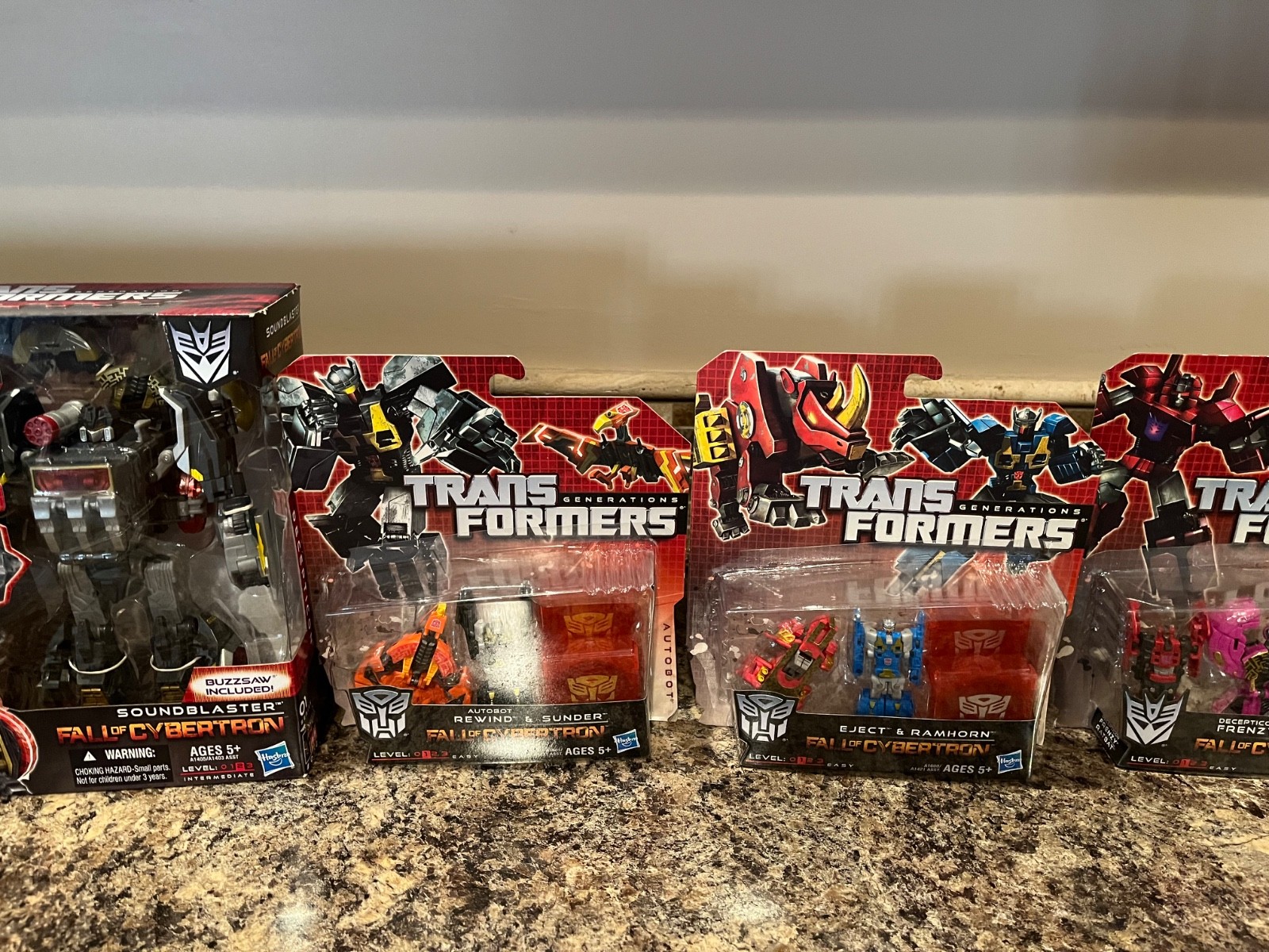 Transformers Generations Fall of Cybertron Lot