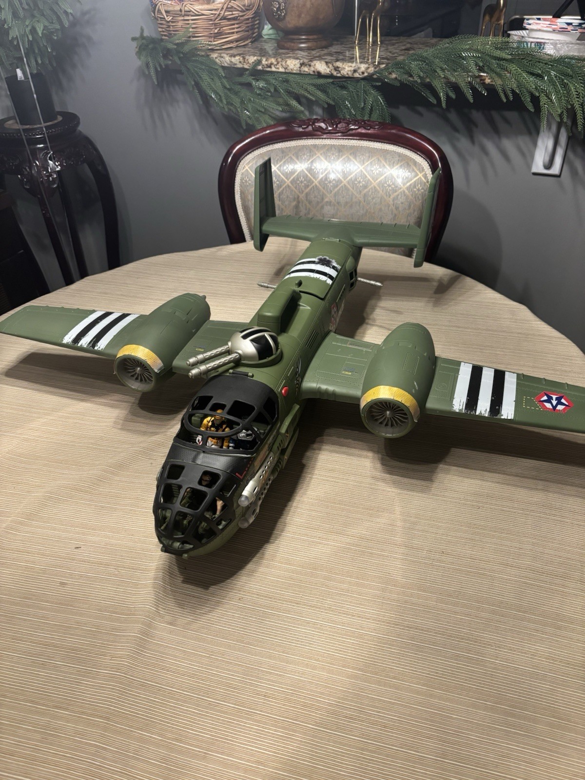 GI Joe figures w/ Lanard The Corps BeastBomber « The Swarm » green ver. Tested