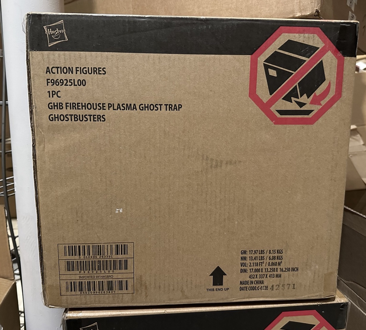 Ghostbusters Haslab Ghost Trap and P.K.E Meter (Brand New Sealed)