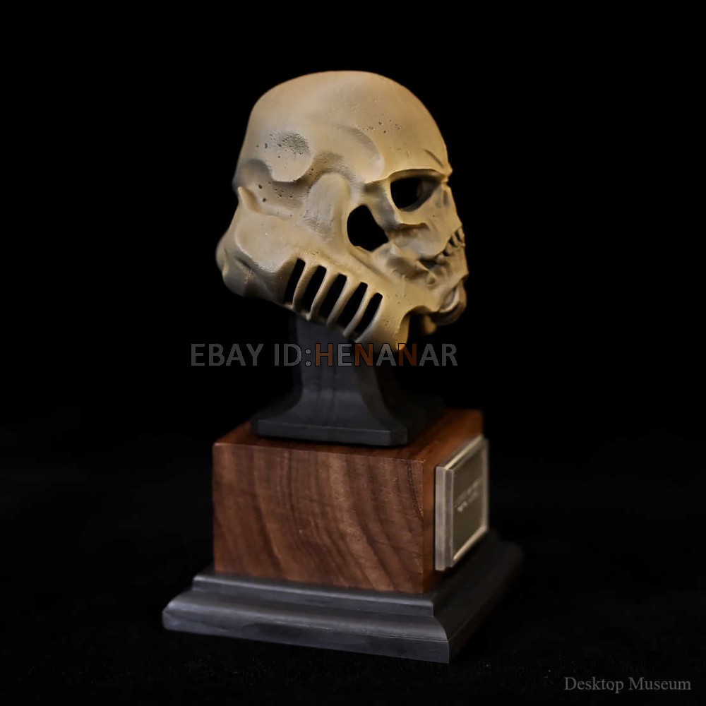 Stormtrooper Head Sculpt 3D Resin Model Decor Ornament Statue 105mm