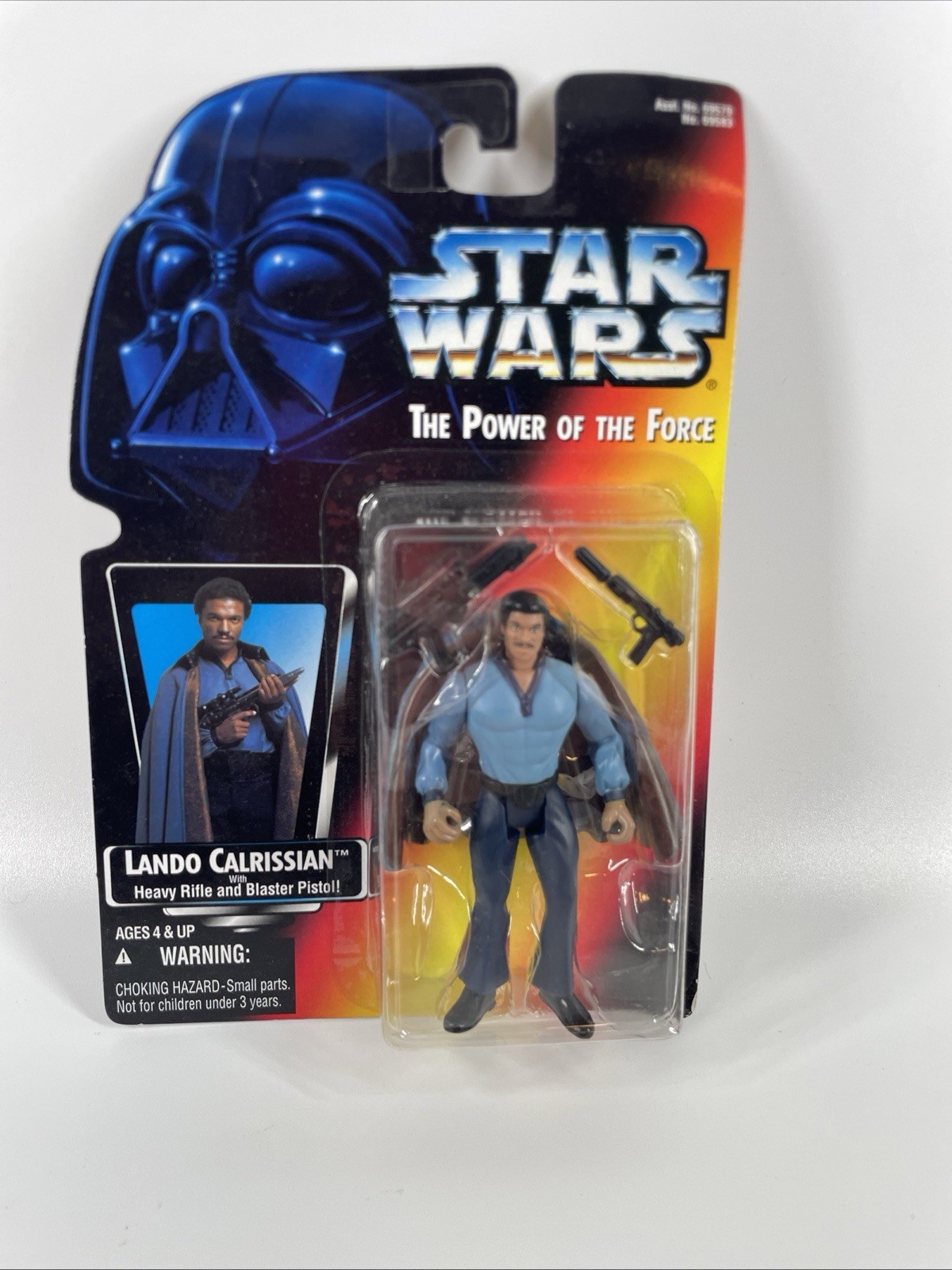 Star Wars Power of the Force Lando Calrissian 3.75&Prime; Figure Kenner 1995 New
