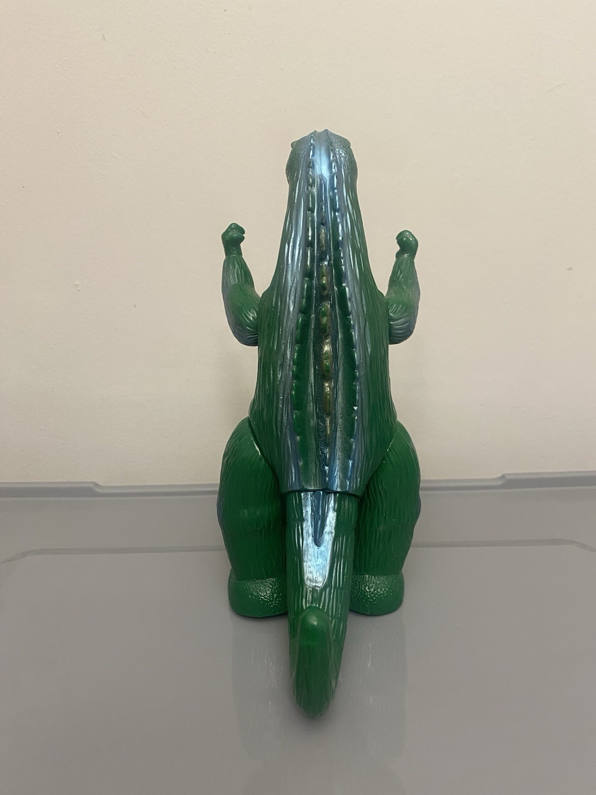 MARUSAN Godzilla J-Tail Green Sofubi Soft Vinyl Figure 1999