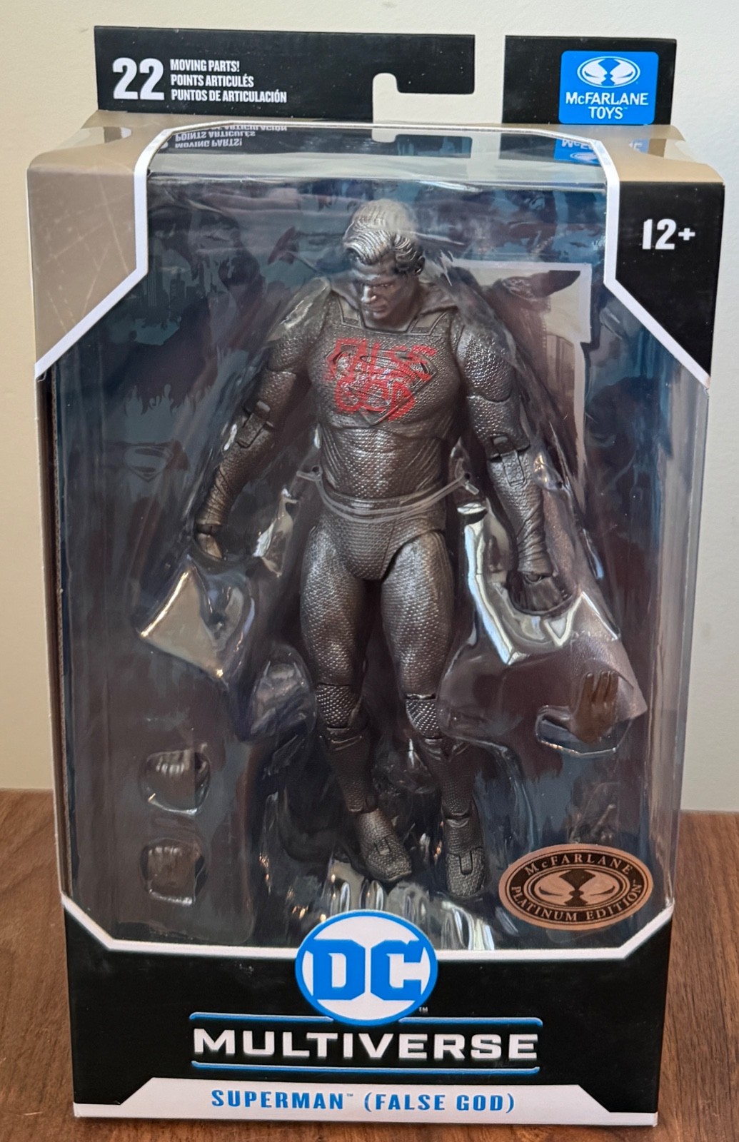 DC Multiverse Superman False God Chase Platinum Edition McFarlane Toys New