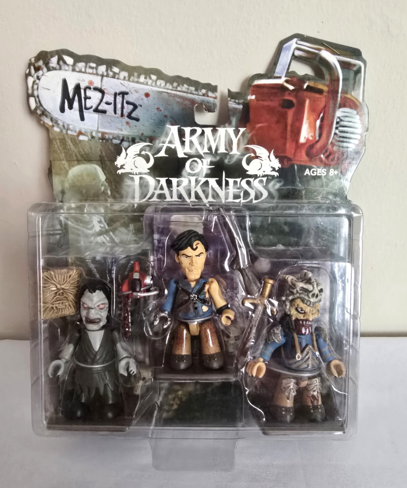 Mez-Itz Army of Darkness Evil Ash, Ash, Possessed Witch 2003 NIB