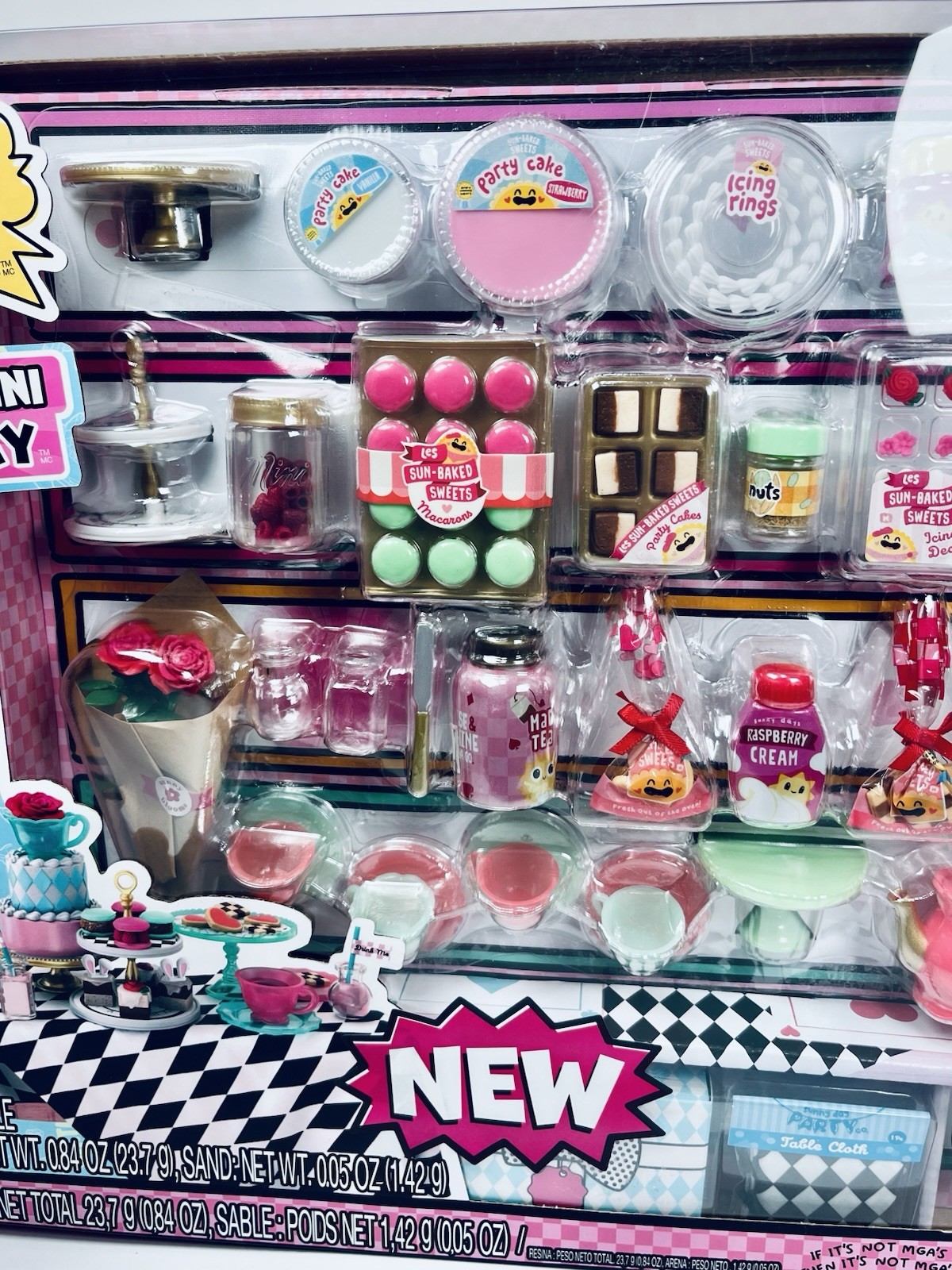 MGA’S Mini Verse Make It Mini Birthday 30 Piece Set Brand New Sealed In Box