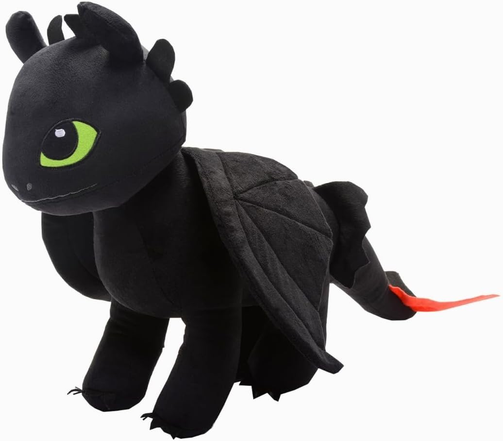 Toothless Plush Cuddle Pillow Buddy – 24×13 inches – A DreamWorks Collectible