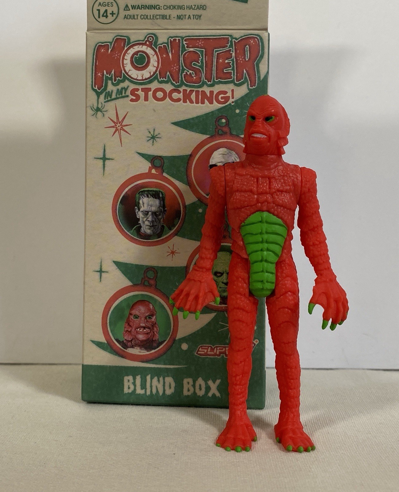 Super7 Reaction 3-3/4” Monster In My Stocking Creature From The Black Lagoon