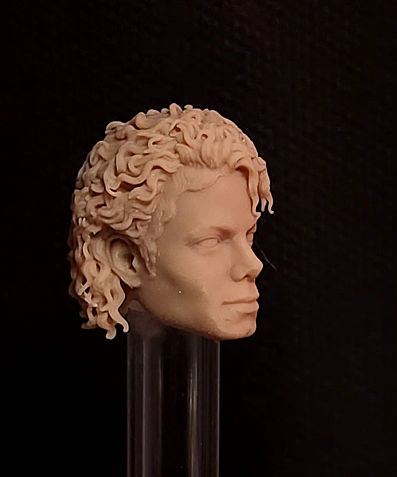 Michael Jackson Custom Head Sculpt 1/12 1/10 1/6