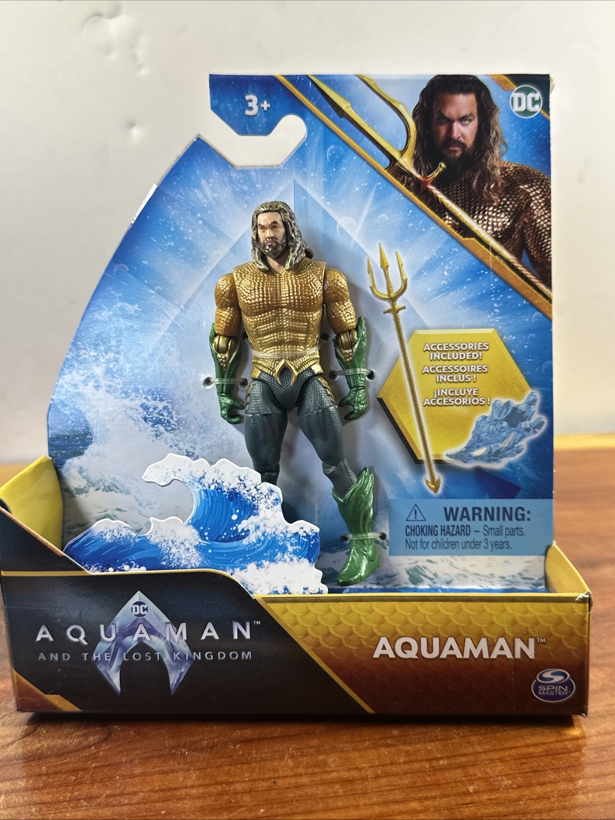 Spin Master DC Aquaman & The Lost Kingdom Aquaman 4&Prime; Action Figure