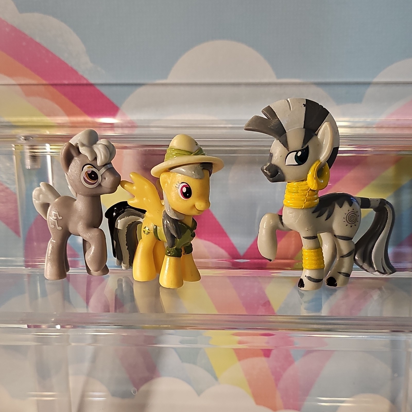 My Little Pony Miniature Figurine Set Daring Do & Zecora