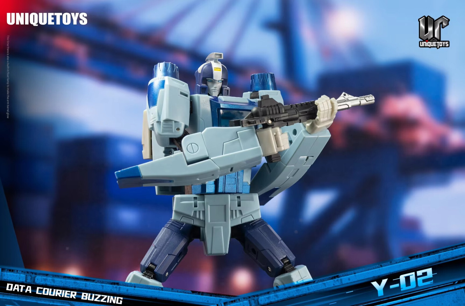 Transformation Blurr DATA COURIER BUZZING Unique Toys UT Y-02 Y02 14cm