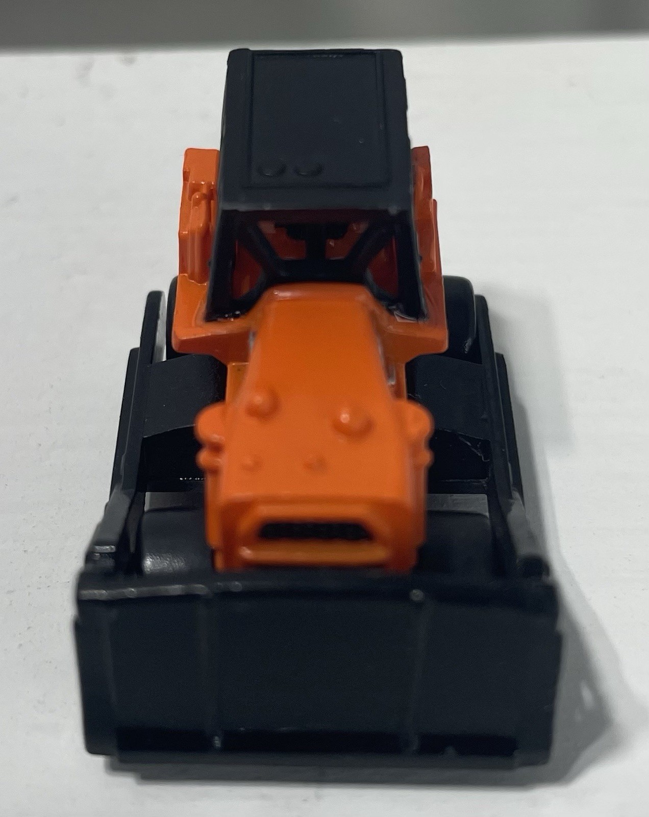 Micro Machines 1987 Orange Construction Bulldozer Heavy Equipment Galoob Vintage
