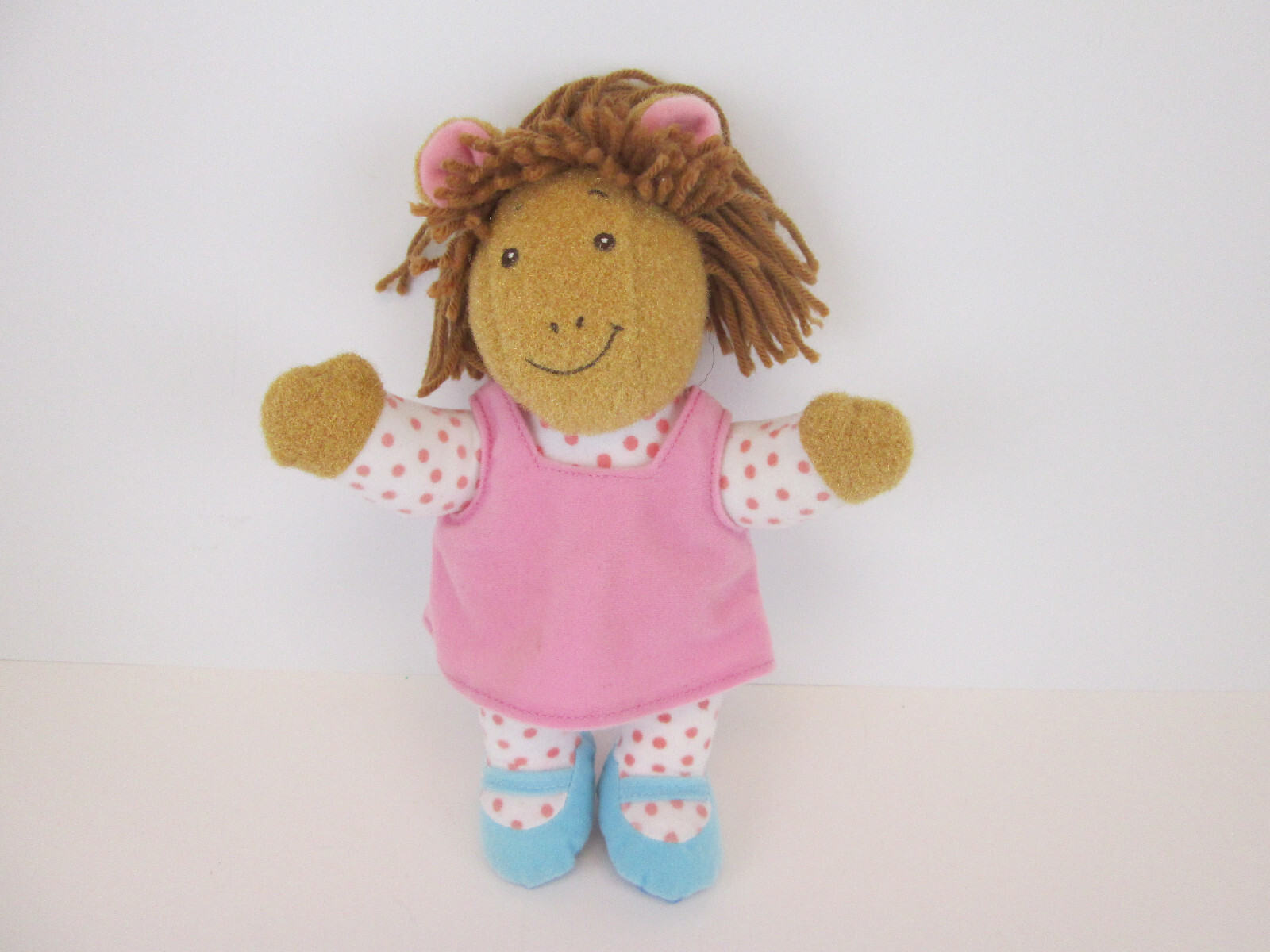 PLAYSKOOL PBS Arthur TALKING D.W. SISTER 10&Prime; Plush Doll Toy Marc Brown WORKS