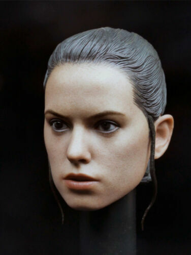 1/6 Rey Actress Celebrity Daisy Ridley Female Head Sculpt For 12inch Figure Doll