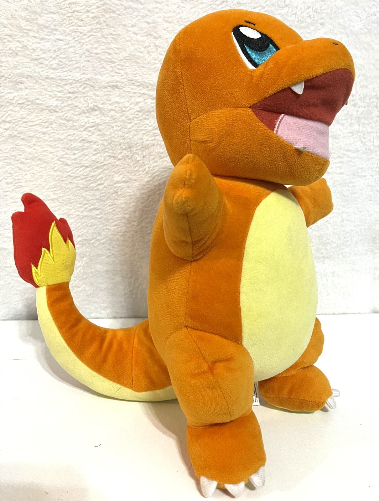 Pokemon Chamander Plush Flame and Tail And Mouth Lights Wicked Cool Toys Works!