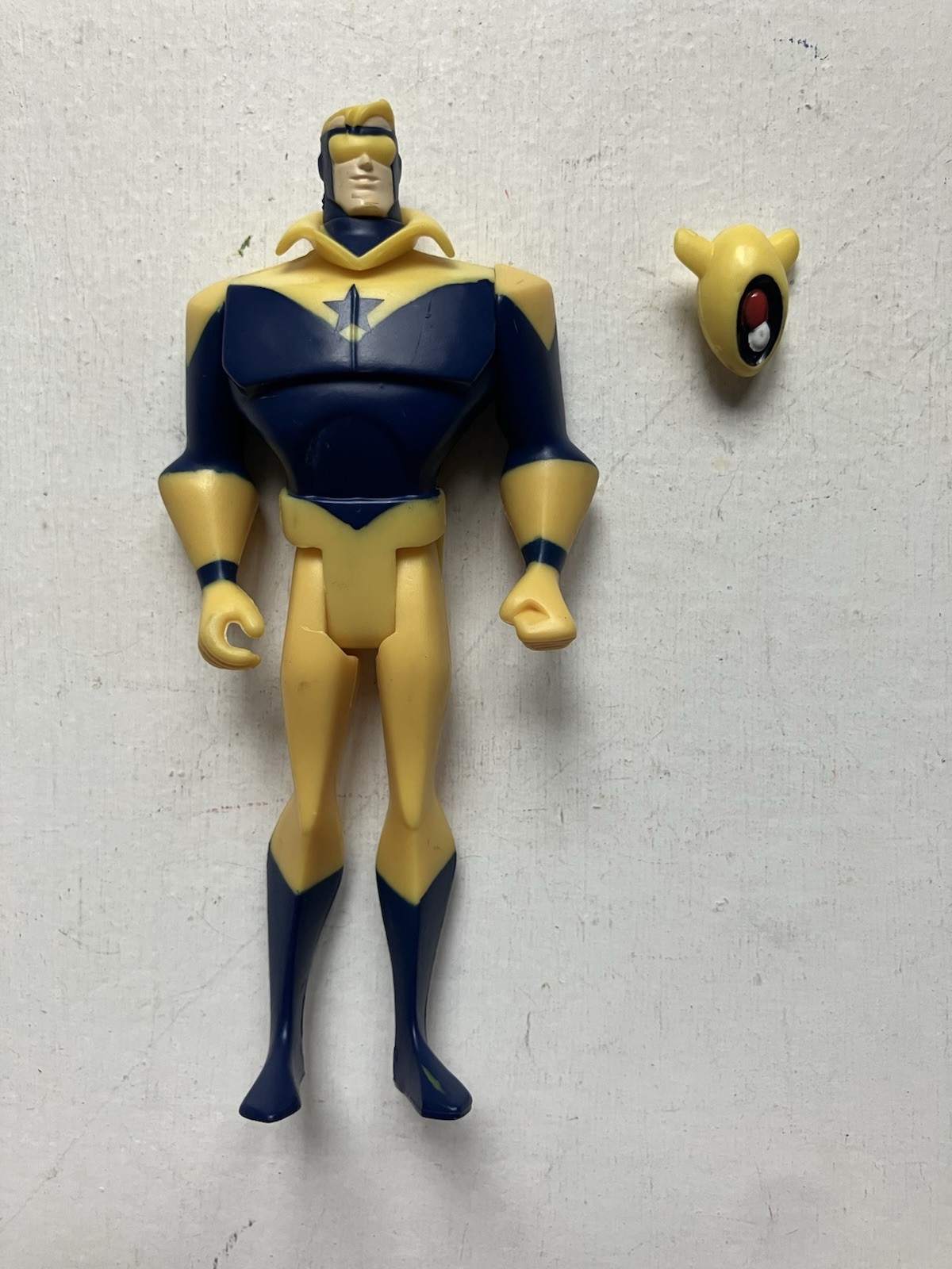 DC Universe Justice League Unlimited Fan Booster Gold 5&Prime; Action Figure Loose