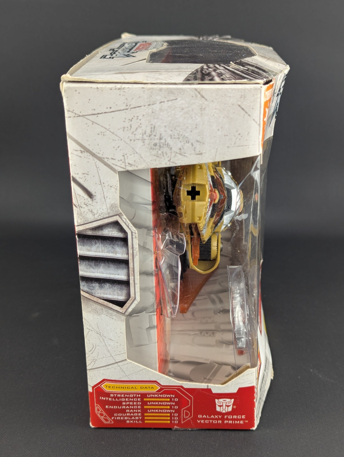Transformers Cybertron Galaxy Force Vector Prime complete boxed Hasbro 2005