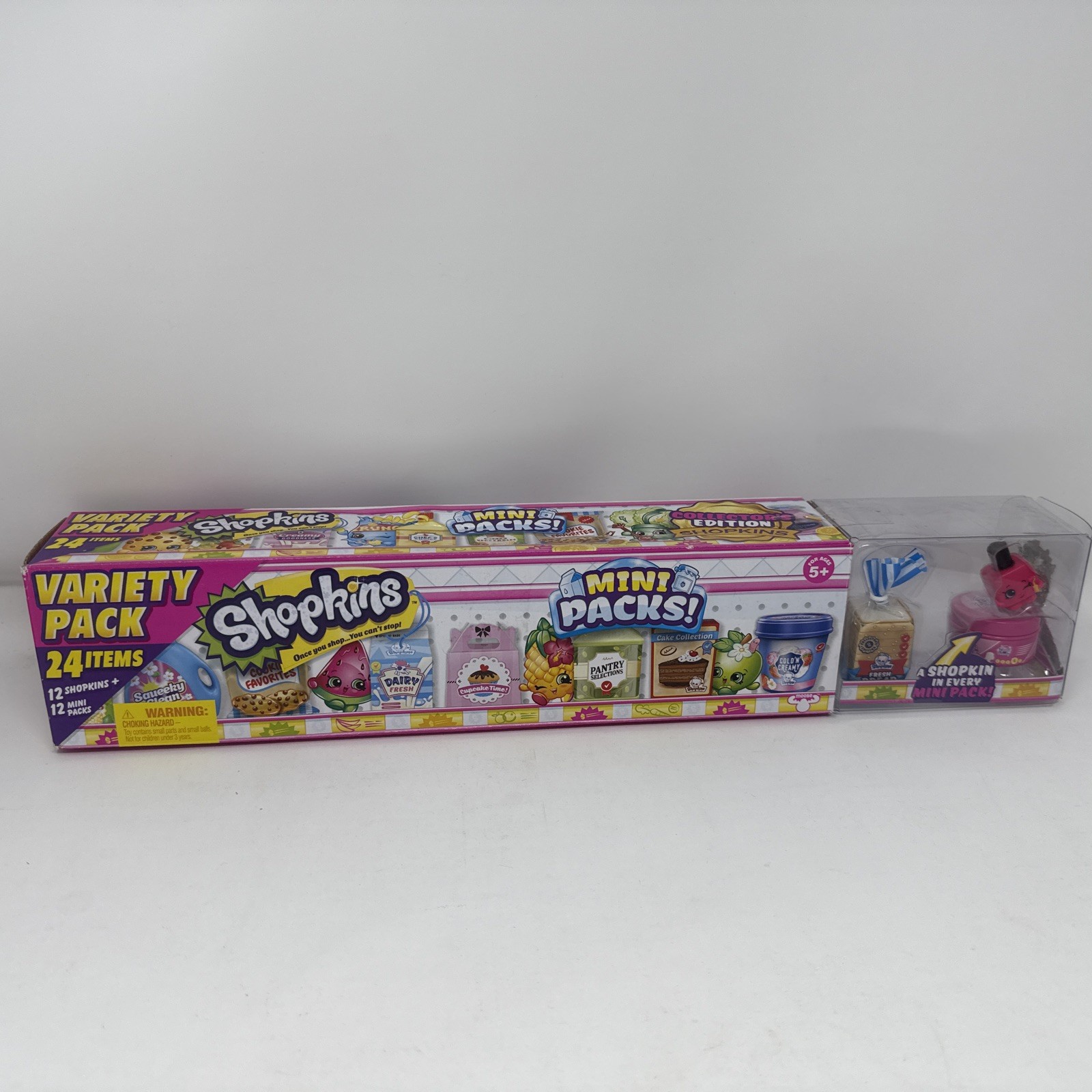Shopkins Season 10 Mini Pack Mega Pack 24 Items – Polly Polish