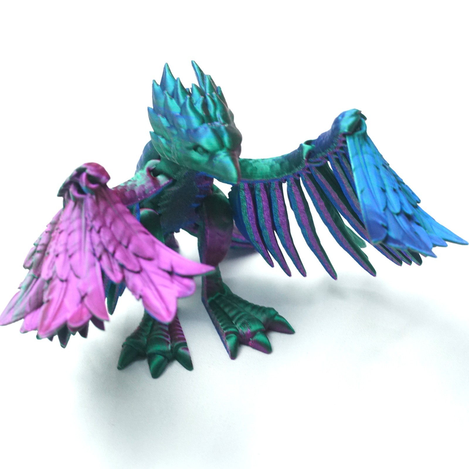 3D Printed Phoenix Model,Articulated Animals figure,Fidget Toys Home Decor