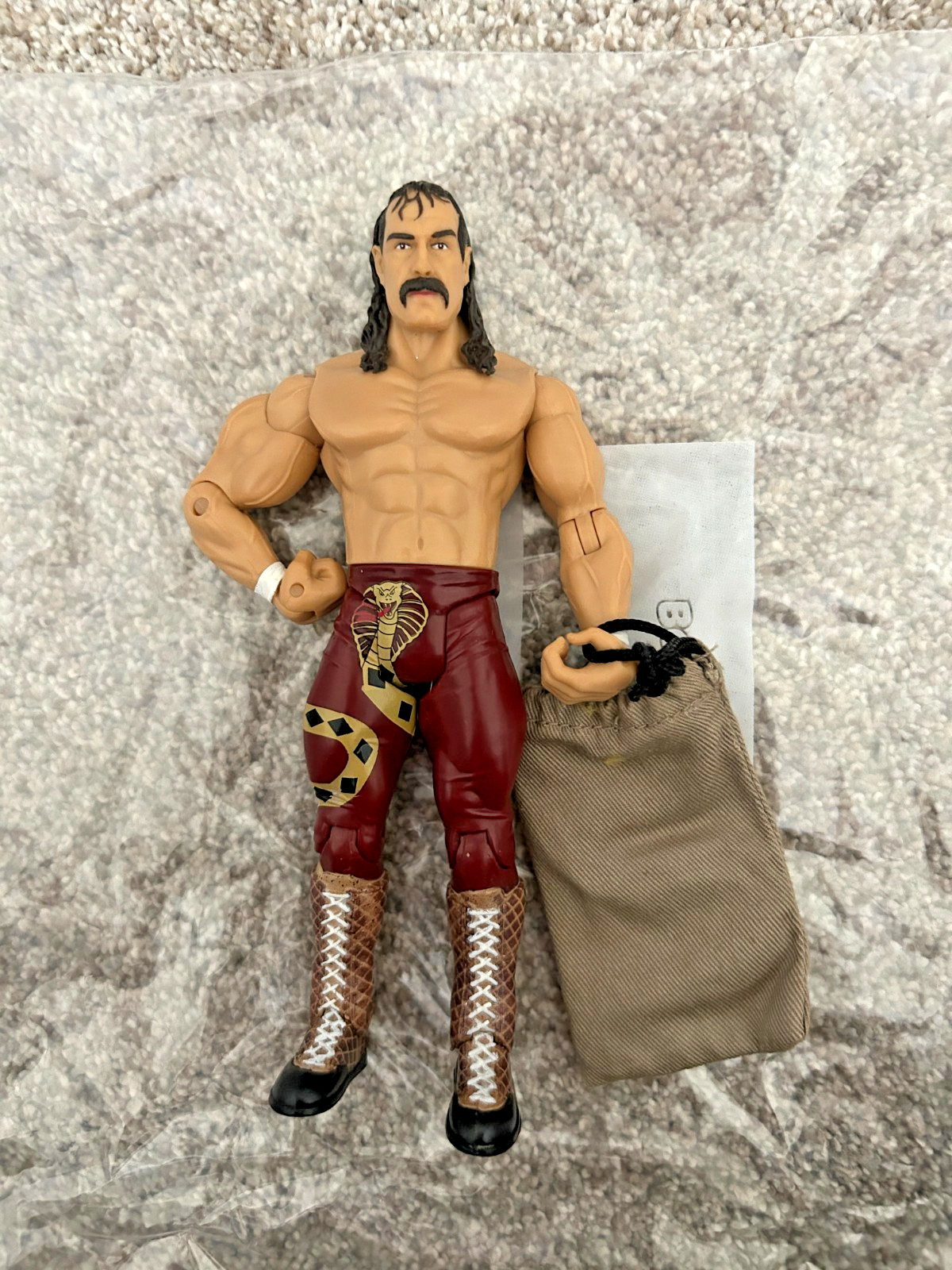 WWE Jakks Pacific Classic Superstars Series 3 Jake « The Snake » Roberts