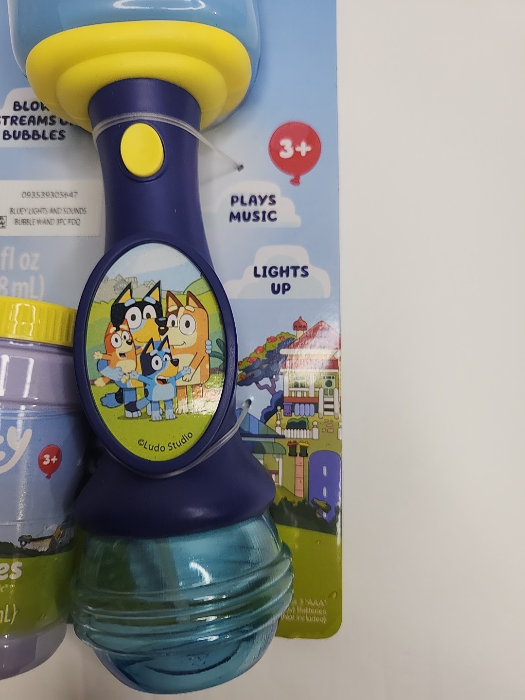 Bluey Lights & Sounds Bubble Wand