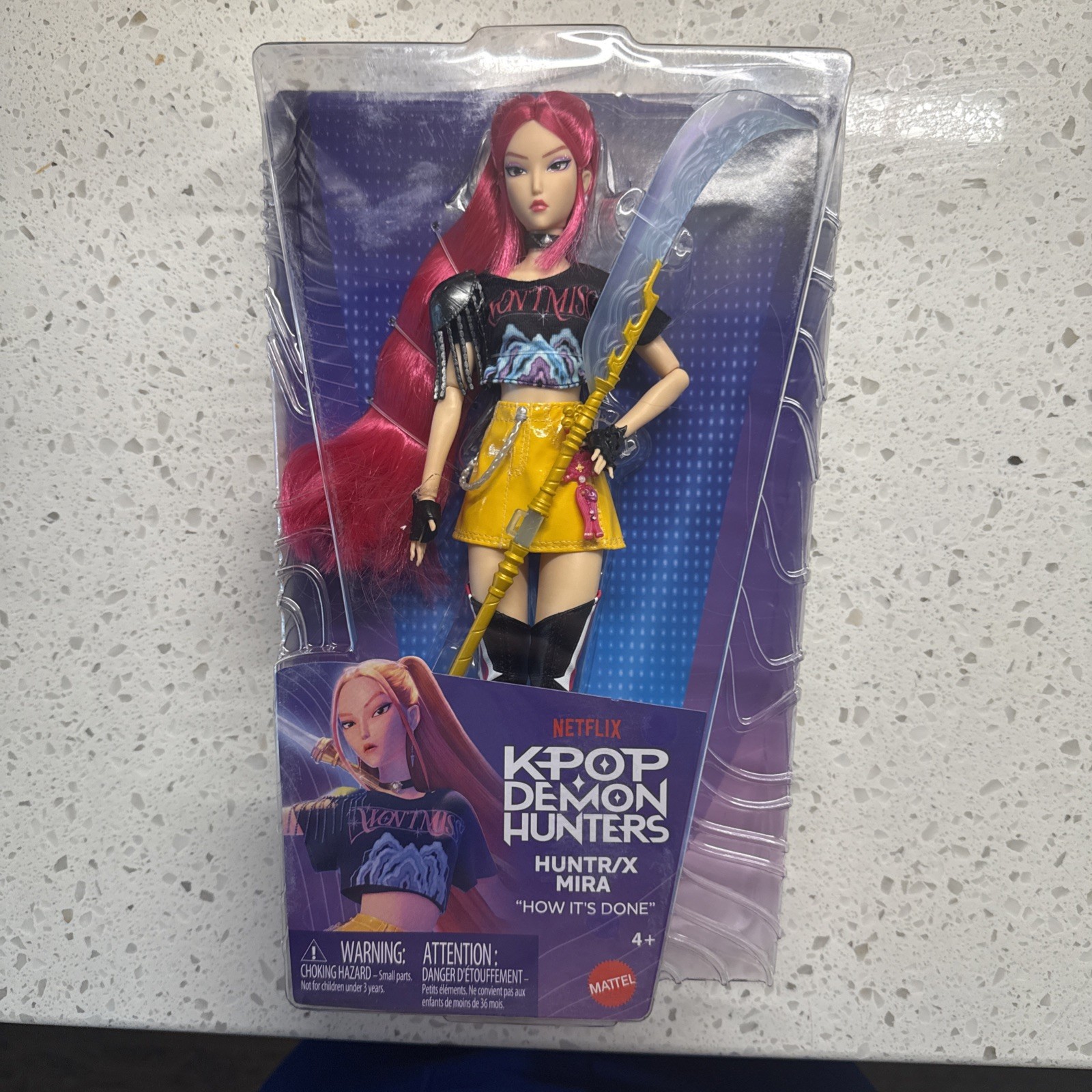 LICENSED ORIGINAL KPop Demon Hunters Huntrix MIRA Doll HUNTR/X