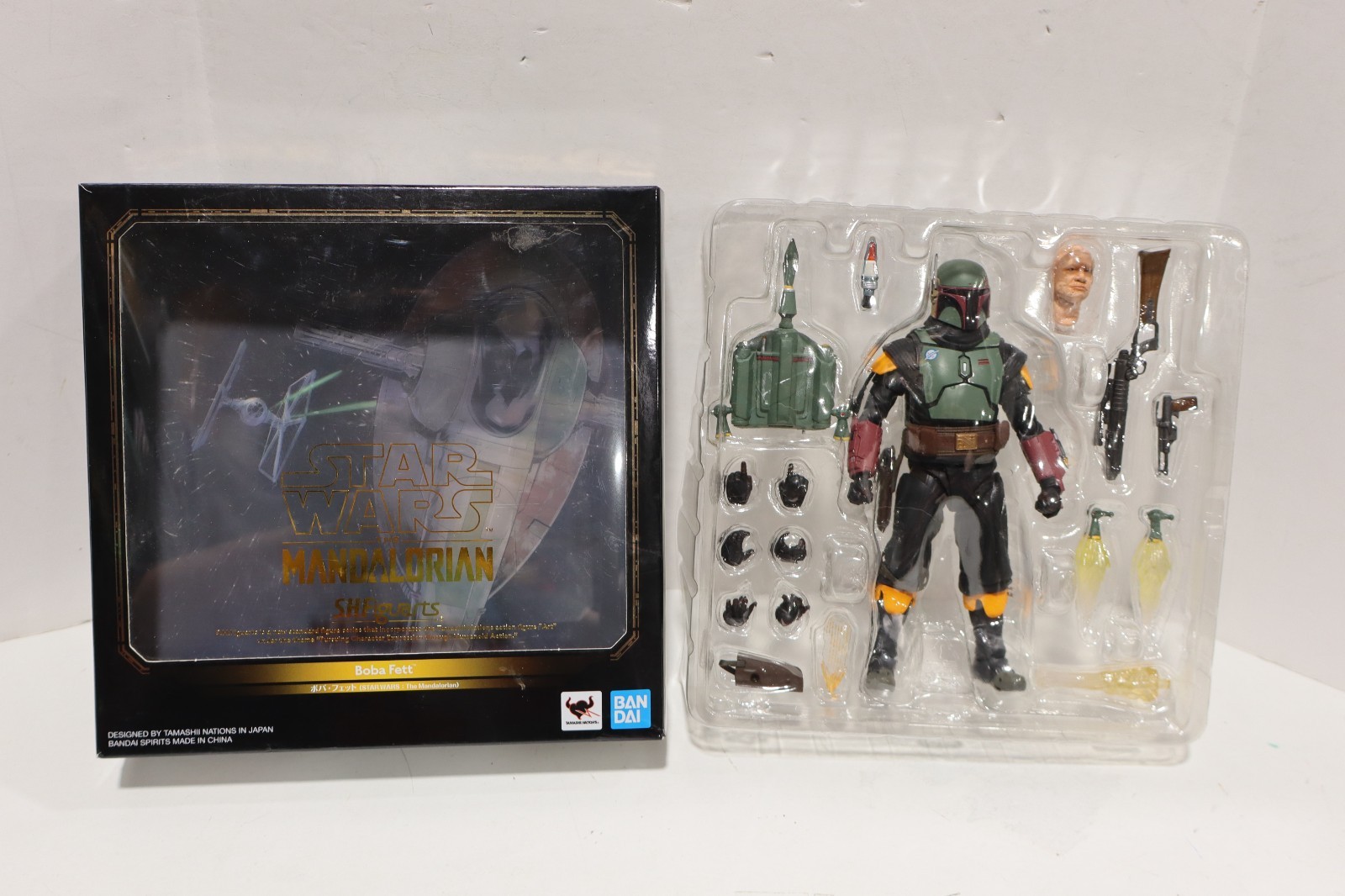 Bandai SH Figuarts Star Wars 6&Prime; BOBA FETT The Mandalorian US Seller