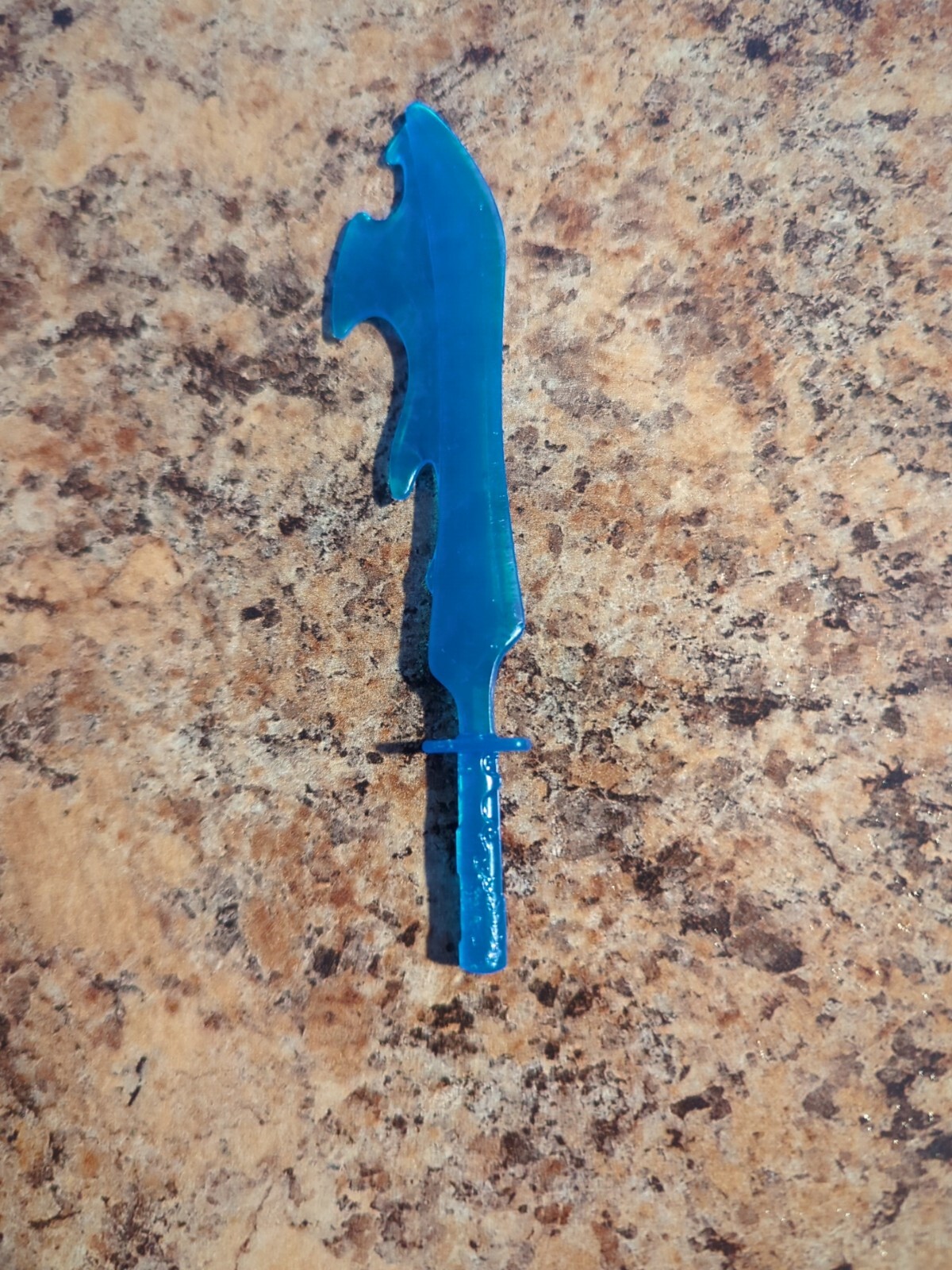 Toy sword Weapon Dagger Blue Hilt katana blade