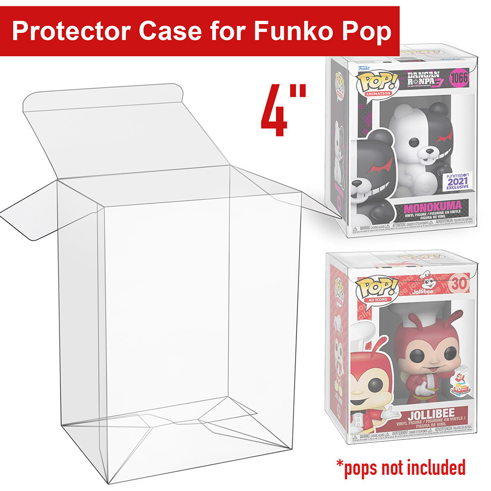 Lot 5 20 50 100 For Funko Pop Protector Cases 4 inch Vinyl Figures Collectibles