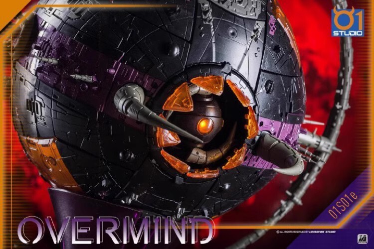 In Hand! Transforms Toy 01-Studio 01S01E Overmind Unicron Black Ver. Figure Toy
