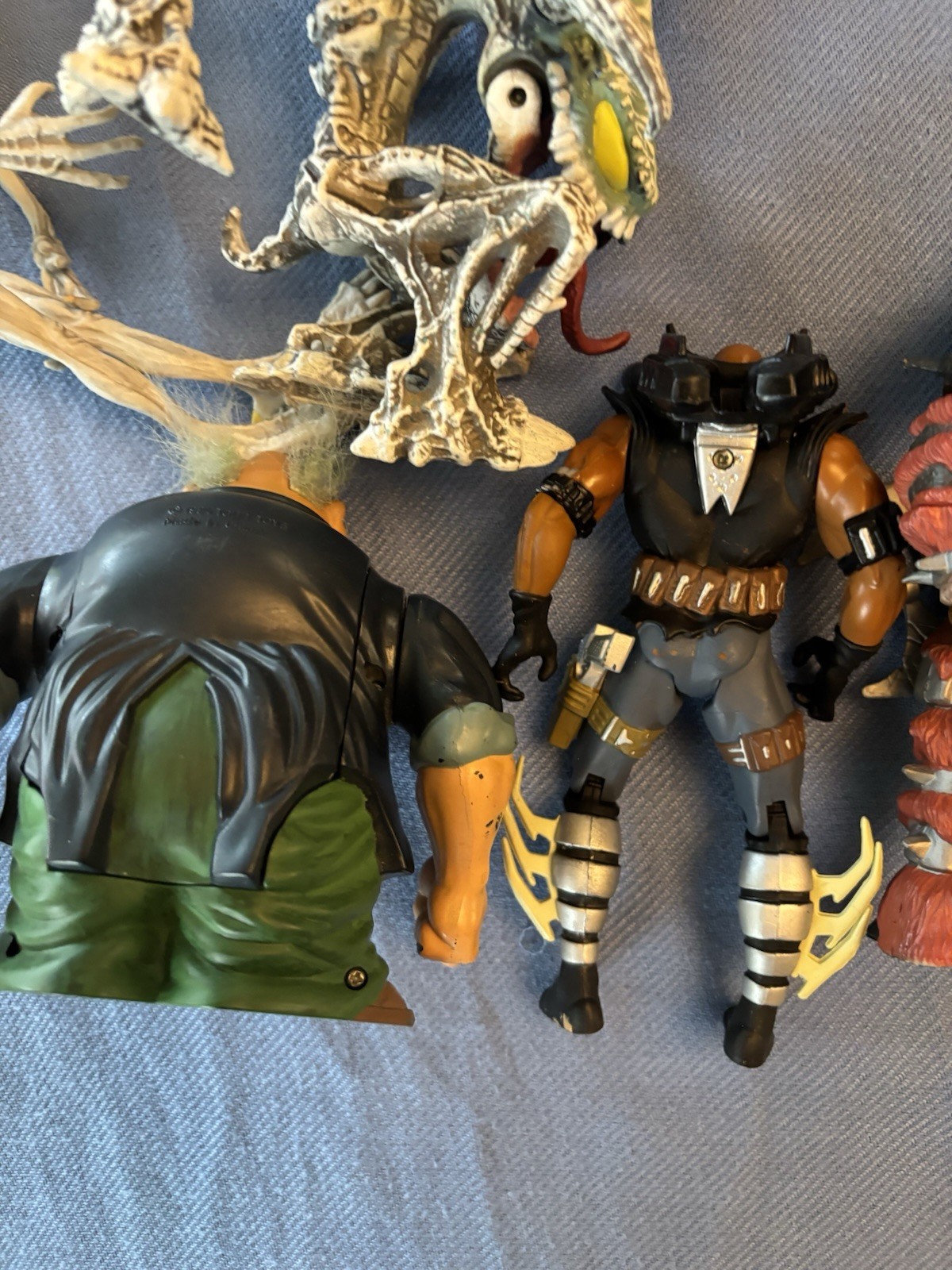Spawn Action Figure Lot Todd Mcfarlane, Incomplete With Accessories