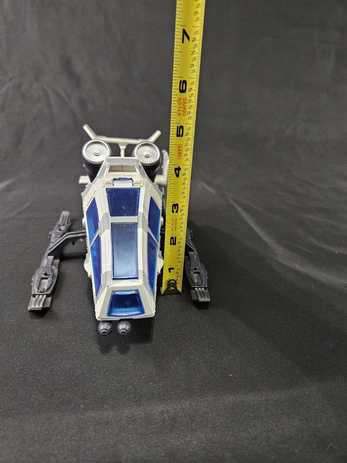 GI Joe 50th Anniversary Ghost Hawk Vechicle Battle Below Zero Incomplete Missing